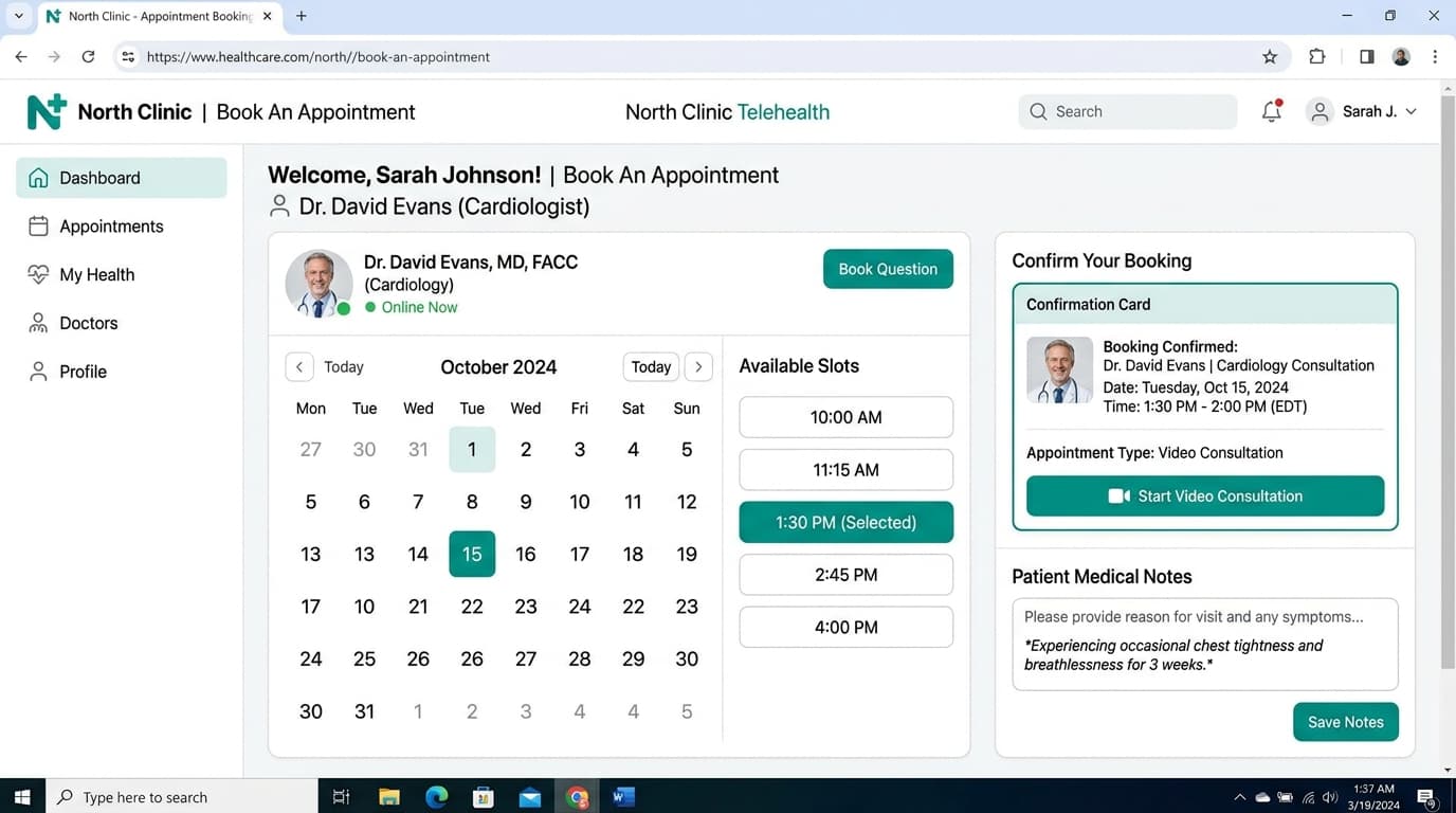 North Clinic design preview 2